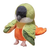 Bothyi - Marioneta De Mano De Loro De 20 Cm, Peluche Para Contar Historias, Juego De Rol Preescolar, Verde Y Naranja