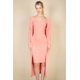 thumbnail image 1 of Cárdigan de Canalé y Vestido Midi Ajustado con Tirantes Finos, 1 of 2