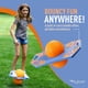 thumbnail image 5 of Flybar Pogo Trick Ball Blue Dawn 2 para niños mayores de 6 años con bomba, 5 of 6