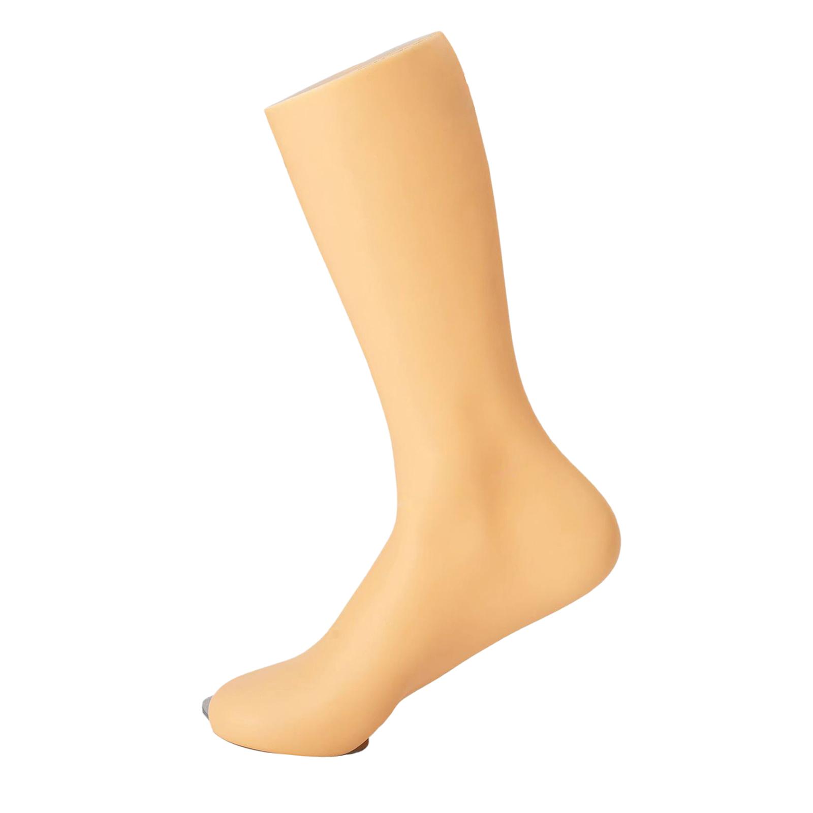 Ioensy - Pies Masculinos Maniquí Pie Modelo Calcetín Soporte De Exhibición Para Uso Comercial Hombres