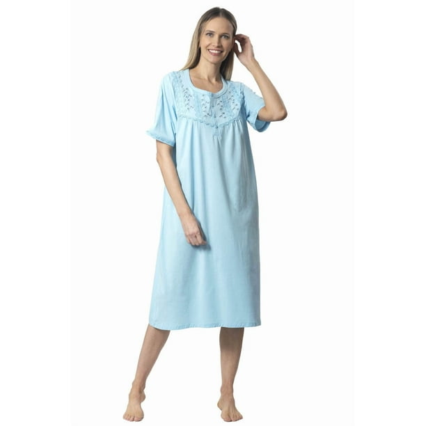 Camisa Algodón Liso Con Pasacinta Macrame Y Bordado
