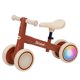 thumbnail image 1 of Bicicleta de equilibrio SKIDEE para niños, 4 ruedas con luces LED – Rojo turbo, 1 of 7