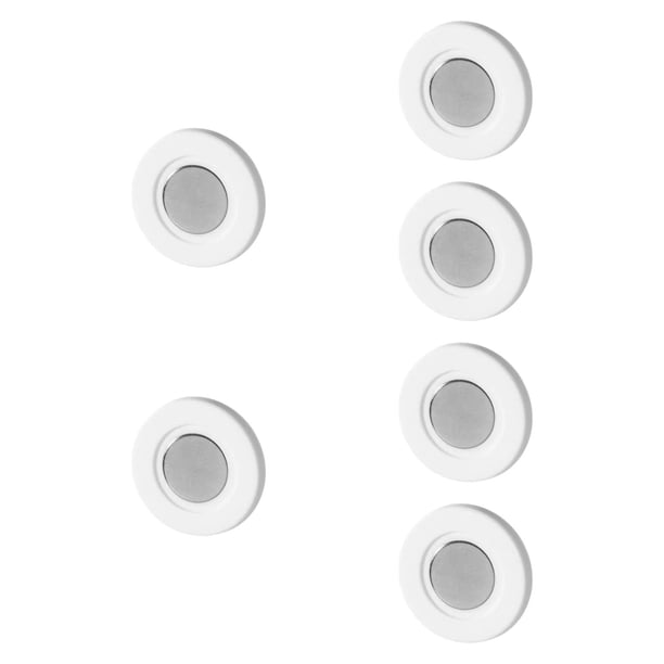 6x Portes de control remoto de la pared Organizador de almacenamiento de almacenamiento Instalación de inicio Instalación de la pared Montada para el