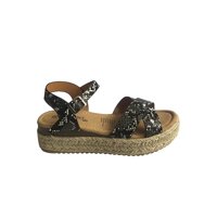 Todopiel - Sandalia Ecocuero Zax35 Snake Black