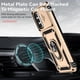 thumbnail image 3 of Estuche GANGXUN para Samsung Galaxy A13 4G, soporte giratorio 360°, estilo mecánico y magnético, 3 of 5