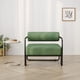 thumbnail image 2 of Living room iron sofa chair, lazy individual chair, balcony leisure chair (Color Green), 2 of 3