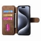 thumbnail image 4 of Funda Billetera Magnética para iPhone 16 Pro Max Soporte Tarjetas Desmontable Marrón, 4 of 6