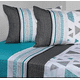 thumbnail image 2 of Sabanas cannon 2 plazas 144 hilos diseño trigono color alba, 2 of 3