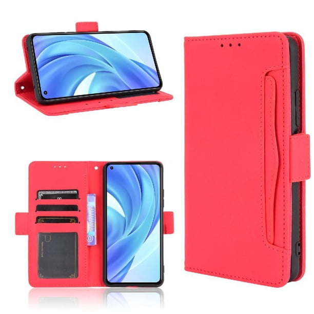 Funda Cartera Magnética para Xiaomi 11 Lite 5G- Tarjetero Desmontable, Cuero PU, Soporte