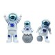thumbnail image 5 of 3 Uds Estatuas De Astronauta Adornos De Astronauta Para Decoración De Tartas Manualidades Azul, 5 of 5