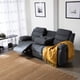 thumbnail image 1 of Sofa Santi Grey Reclinable 3 Cuerpos Con Posavasos, 1 of 8