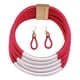 thumbnail image 3 of Joyas Africanas Collar Dispositivos Gargantilla Para Aniversario Nupcial Boda Fiesta Rojo, 3 of 5