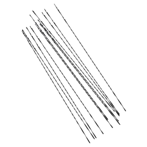 Ioensy - 12 Hojas De Sierra De Calar, Herramientas De Corte Manual Para Manualidades, Carpintería, Diámetro De Corte: 0,95 Mm.