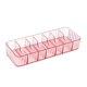 thumbnail image 4 of Caja De Almacenamiento De Cables Para Suministros De Papelería, Cable Para Auriculares De Computadora, Rosa, 4 of 5