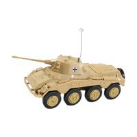 Magideal - Modelo De Tanque Alemán 4D 1:72, Modelo De Bloques De Construcción, Modelo De Camión Blindado, Tanque De Juguete, Modelo De Vehículo De Colección Para Beige