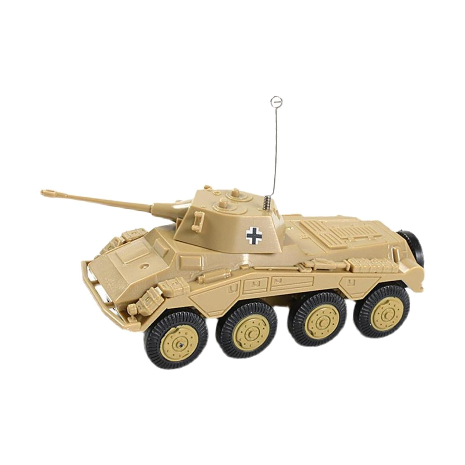 Magideal - Modelo De Tanque Alemán 4d 1:72, Modelo De Bloques De Construcción, Modelo De Camión Blindado, Tanque De Juguete, Modelo De Vehículo De Colección Para Beige