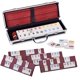 thumbnail image 1 of Set de azulejos Rummy Doublefan Rummy 106 con funda de aluminio, 1 of 7