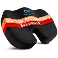 Cojín De Espuma Viscoelástica Everlasting Comfort Xl Para Alivio Del Dolor De Cóccix