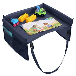 Importclick - Mesa Viaje Infantil Automóvil Azul