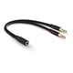 thumbnail image 2 of Divisor de auriculares D&K Exclusives de 3,5 mm hembra a 2 macho, 2 of 7