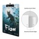 thumbnail image 3 of Flow: La Película Portapapeles de acrílico A4, tamaño carta estándar, carpeta con clip 31.8x 21.5CM para estudiantes, profesores y oficina, 3 of 6