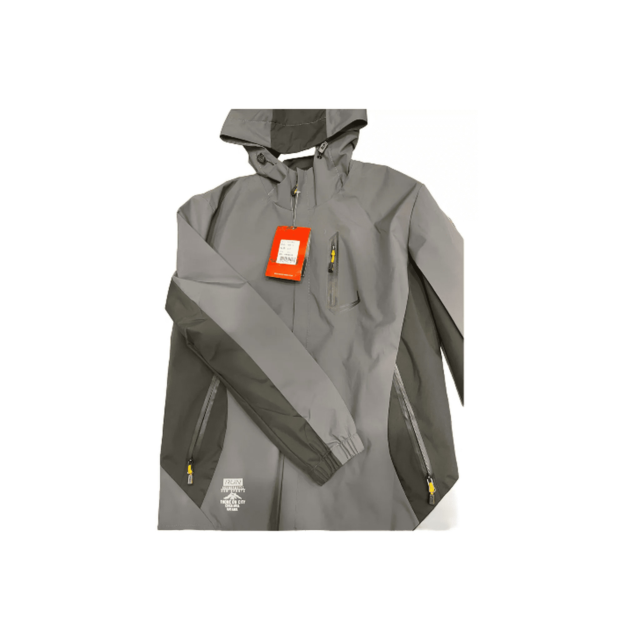 Genérico - Chaqueta Cortaviento Deportiva Ultra Liviana Micropolar Gris, Talla M