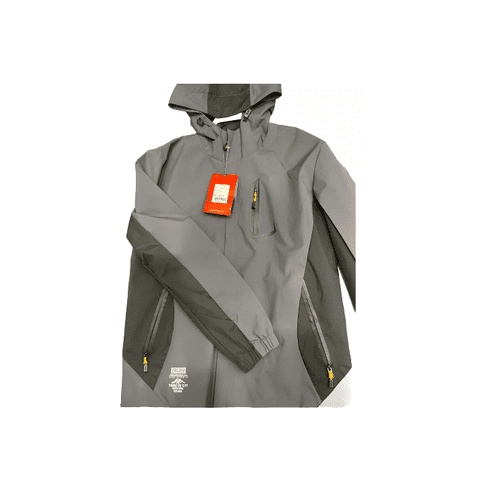 Genérico - Chaqueta Cortaviento Deportiva Ultra Liviana Micropolar Gris, Talla M