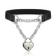 thumbnail image 1 of Collar Alona Magic Goth Choker negro de piel sintética para mujer, 1 of 7