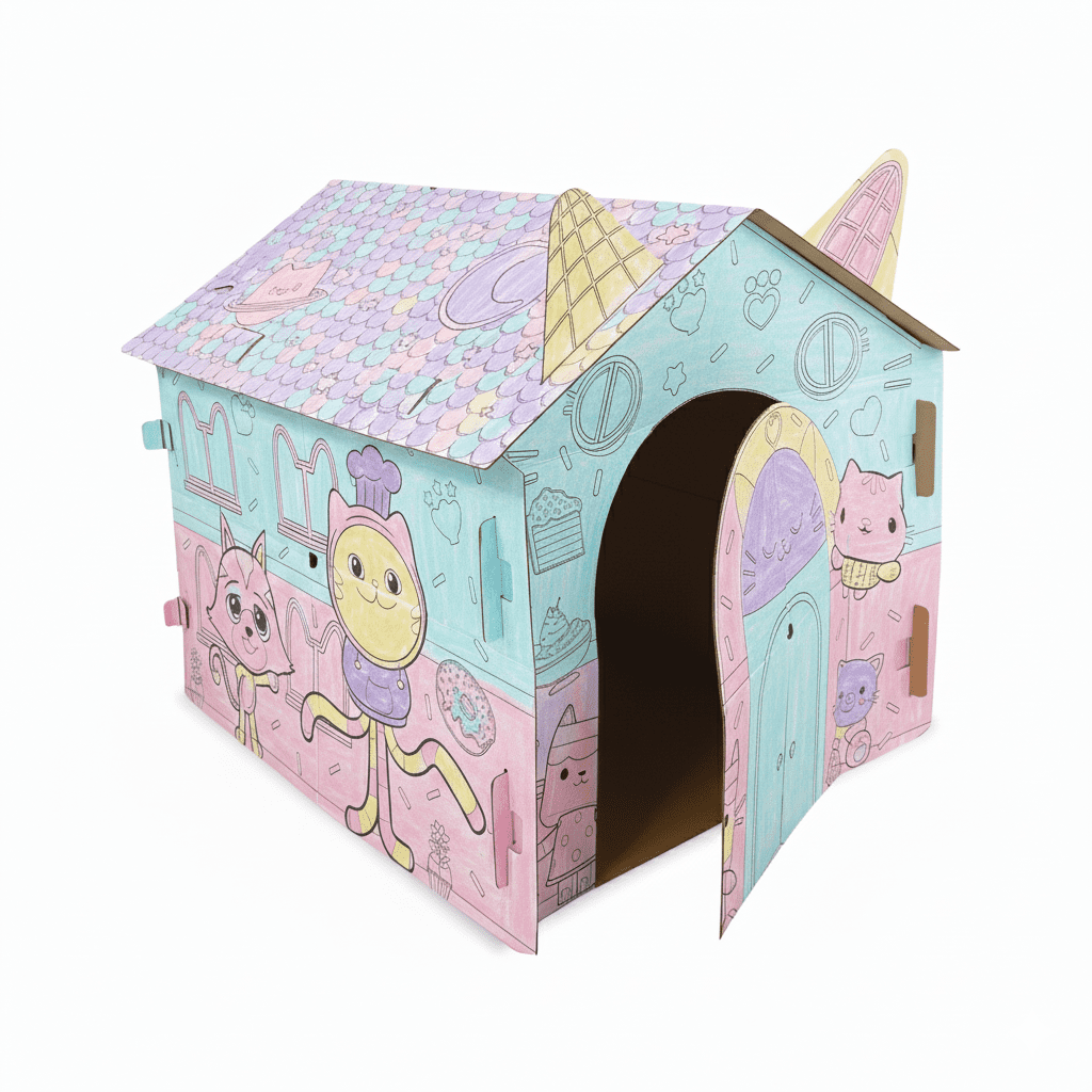 Toyng - Arma, Pinta Y Juega Casa Grande - Gabby´s Doll House