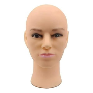 Genérico - Cabeza Maniquí Calvo Peluca Cosmetología Profesional Jhn
