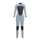 thumbnail image 4 of Traje De Neopreno Premium 3mm Traje De Ba?o De Buceo Con Cremallera En La Espalda Térmica XL Mujer Gris Claro, 4 of 5