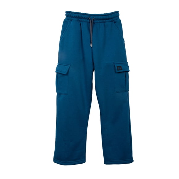 Pantalón Buzo Niño Recto Cargo Petroleo