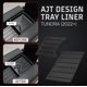thumbnail image 3 of Forro de bandeja AJT DESIGN Tundra/Sequoia 2022+ (2 piezas, negro), 3 of 7