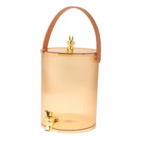 Bothyi - Dispensador De Bebidas Con Grifo, Contenedor Dispensador De Bebidas Para Mesa De Frigorífico, 19Cm X 24,5Cm, 5L De Té