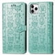 thumbnail image 1 of Funda Cartera FOXDOCK para iPhone 11 Pro , Flip PU con Relieve de Gatos y Perros, Tarjetero y Soporte, 1 of 6