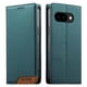 thumbnail image 1 of Funda Tipo Cartera de Cuero Sintético para Google Pixel 10A Bloqueo RFID, con Ranuras para Tarjetas y Bolsillo para Efectivo, Cierre Magnético Fuerte Verde, 1 of 6