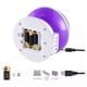 thumbnail image 4 of Esopantacuco Estrellas Led Morado Arrimo Mesa Noche Mesita Infantil Mx31, 4 of 5