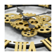 thumbnail image 3 of Reloj De Pared Números Romanos Espalda Abierta Elegante, 3 of 6