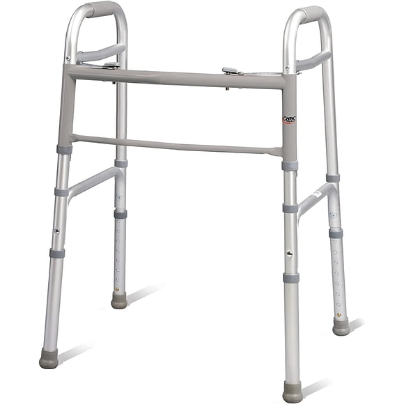 Walker Carex plegable, ligera para personas mayores, ajustable