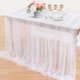 thumbnail image 1 of Caminero de Mesa LuoluoHouse 150 cm x 60 cm Perla Blanca, 1 of 7