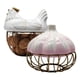 thumbnail image 1 of Pack Porta Huevos Y Porta Ajos Decorativos Cocina rosa, 1 of 4