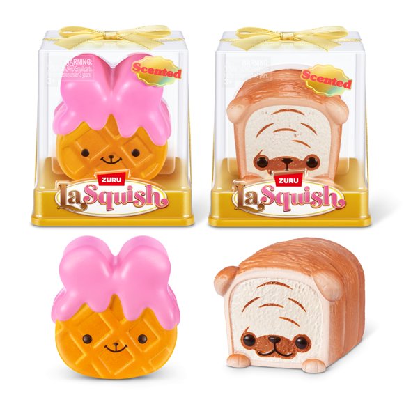 Juguete de Apretar La Squish Serie 1 Pack de 2 Aromatizado