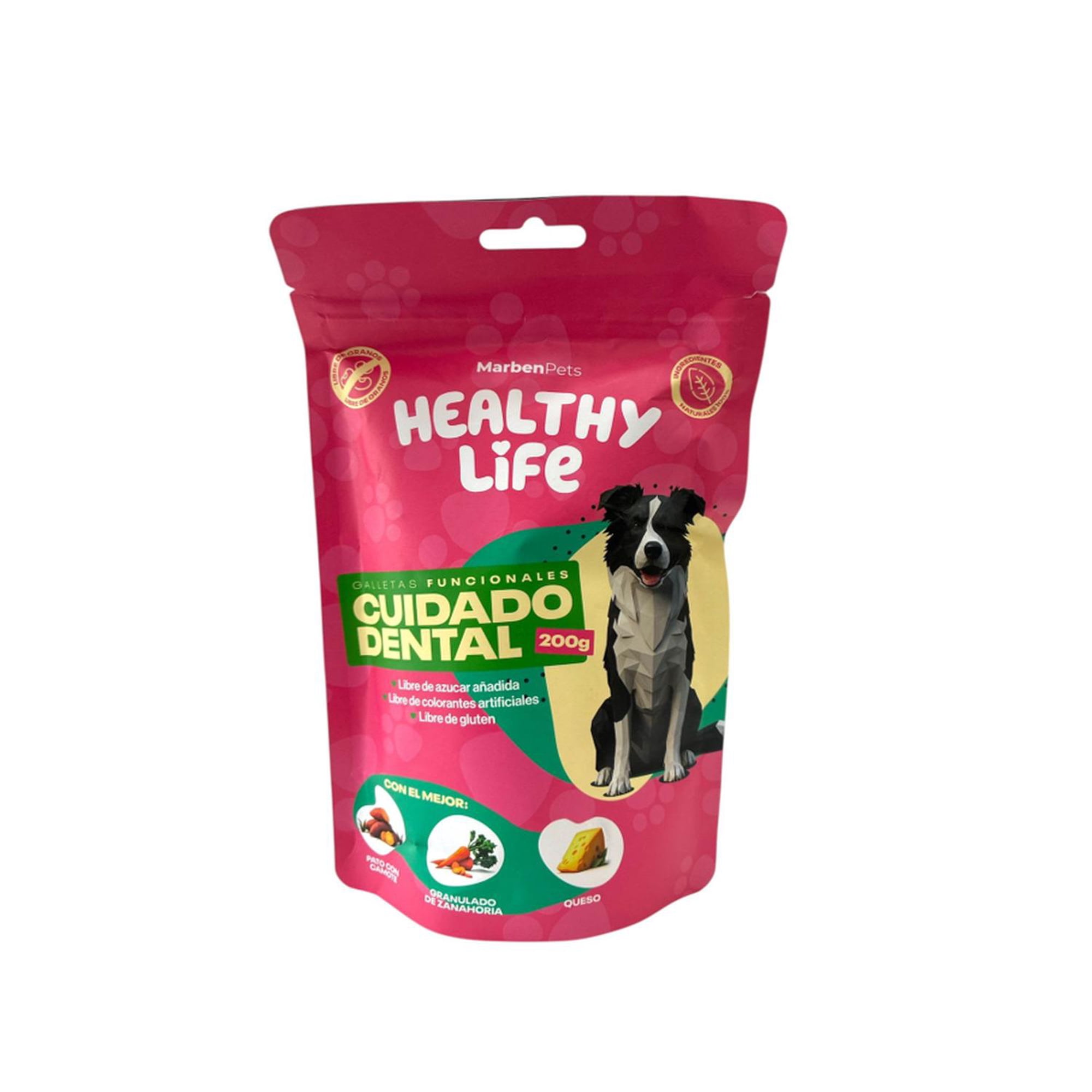 Marbent Pets - Snack Galletas Funcionales Para Perros 200g Naturales 100% Fucsia