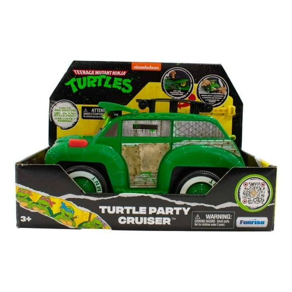 Carro Teenage Mutant Ninja Turtles Viaje de Fiesta Verde