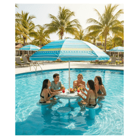 Genérico - Quitasol Paraguas Playa Protección Uv Sombrilla Verano 150Cm Mix Colores