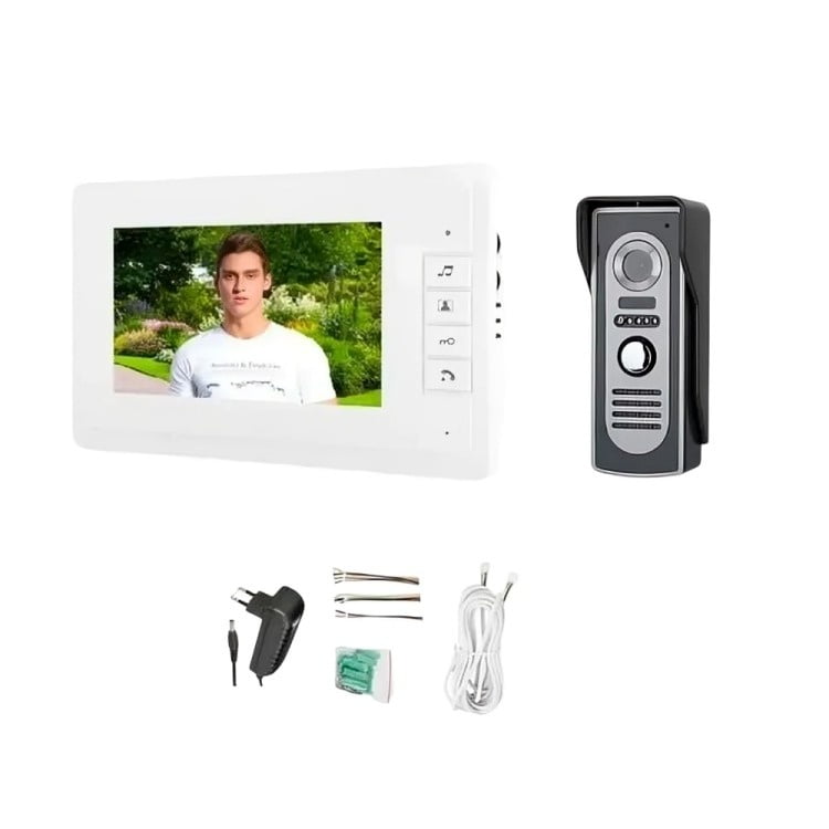 Genérico - Video Portero Timbre Con Cámara Citófono Pantalla 7 Pulgadas
