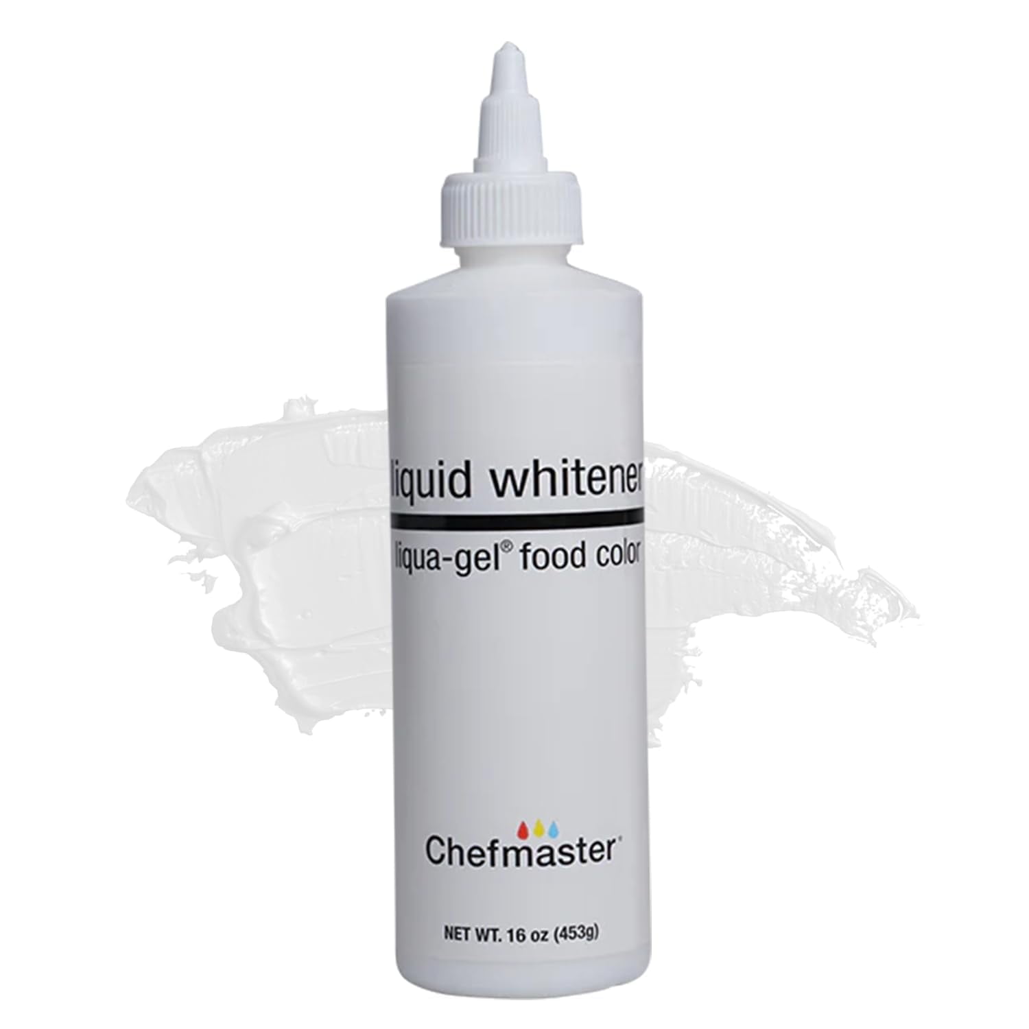 Blanqueador Líquido Liqua-gel Chefmaster Para Colorantes Alimentarios, 473 Ml