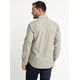 thumbnail image 3 of Camisa Lisa Chambray Khaki oscuro caqui 2XL, 3 of 4