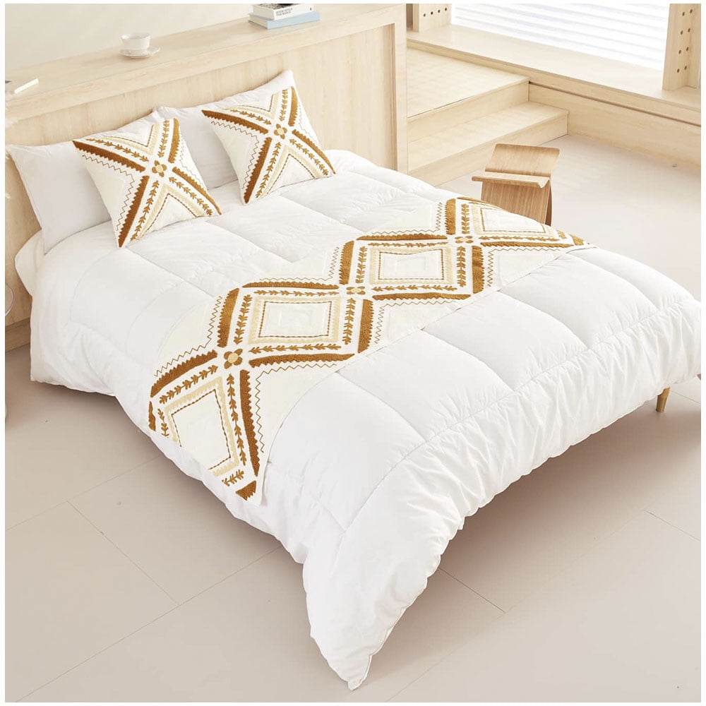 Genérico - Set Piecera Boho 60 X 200 +2 Fundas 04