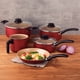 thumbnail image 2 of Batería De Cocina Juego Ollas Tramontina Turim 5 Piezas Rojo, 2 of 3